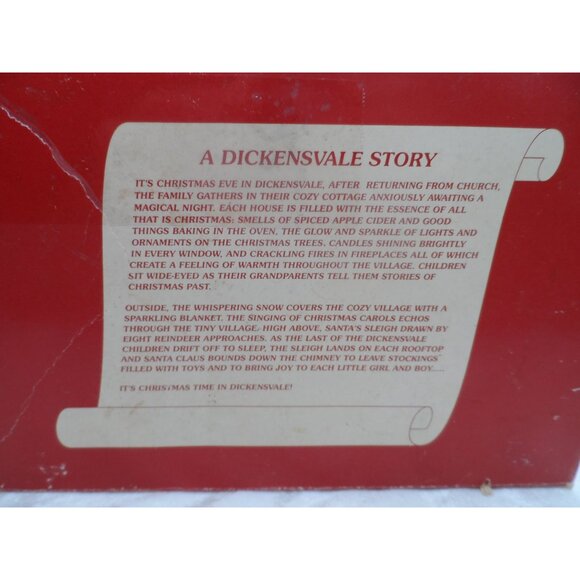 Dickensvale Christmas Shoppe Lighted House Lemax 1993 Christmas Village - Picture 10 of 12